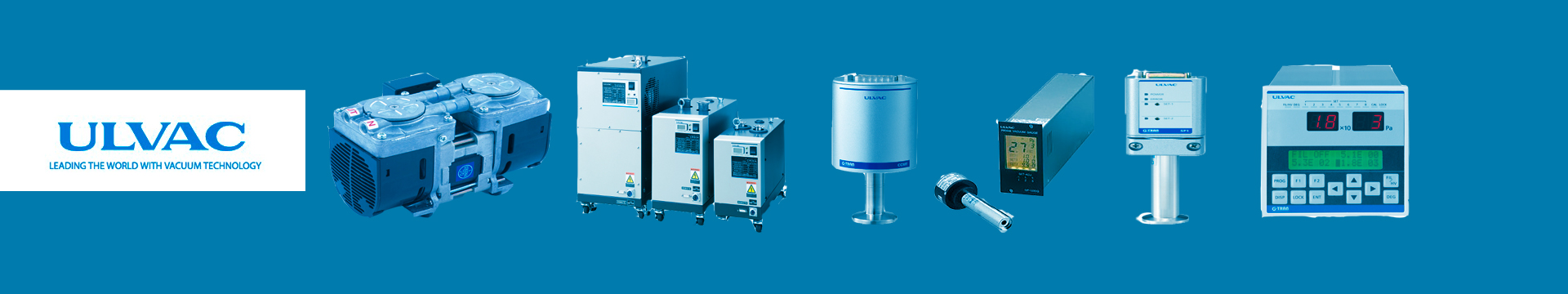 ULVAC Vacuum Components and Systems for Industrial Applications